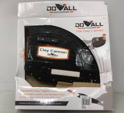 Clay Cannon, Handheld Clay Pigeon Launcher - Lot 229