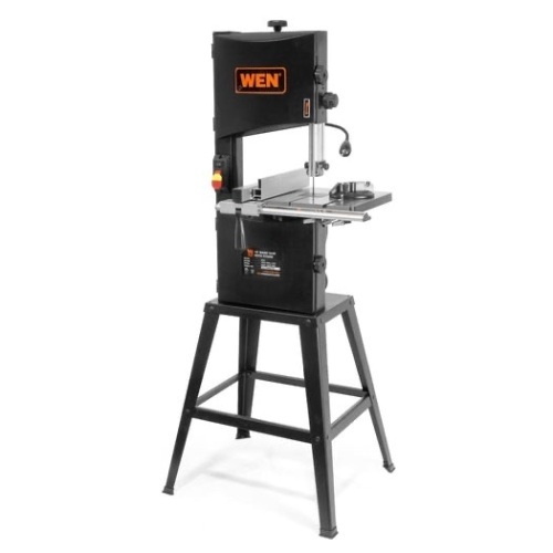 3.5-Amp 10-Inch Two-Speed Band Saw with Stand and Worklight - Lot 269