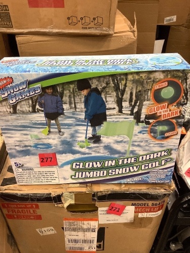 Glow in the Dark Jumbo Snow Golf - Lot 277