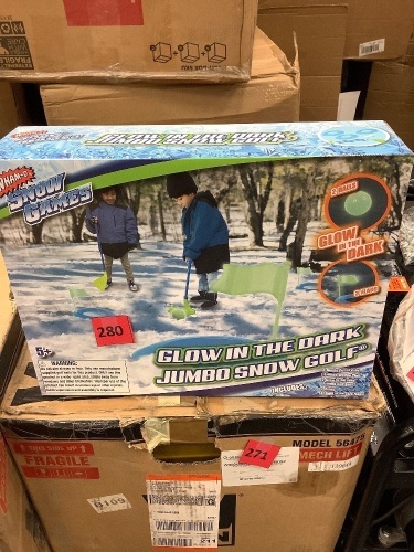 Glow in the Dark Jumbo Snow Golf - Lot 280