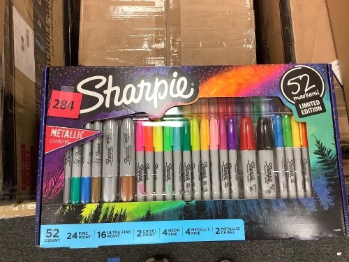 Sharpie 52 Markers Metallic Colors Limited Edition - Lot 284