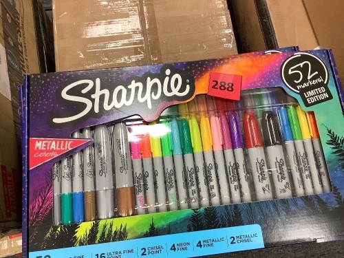 Sharpie 52 Markers Metallic Colors Limited Edition - Lot 288