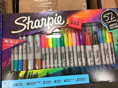 Sharpie 52 Markers Metallic Colors Limited Edition - Lot 291