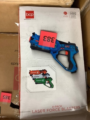 4 Pack Laser Force Blasters - Lot 383