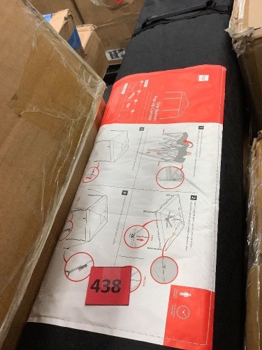 One Button Popup Canopy - Lot 438