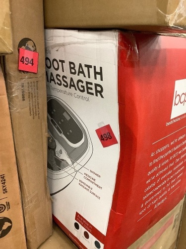 Automatic Heated Shiatsu Massage Foot Bath Spa - Lot 498