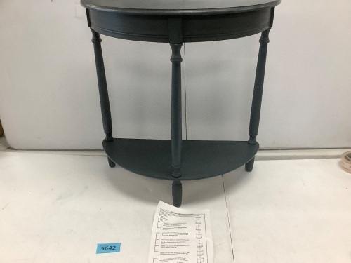 Half Round Table - Lot 5642