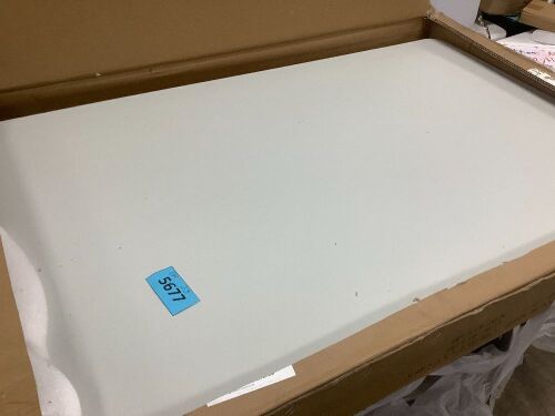 8ft Portable Folding Plastic Dining Table w/ Handle, Lock - Lot 5677