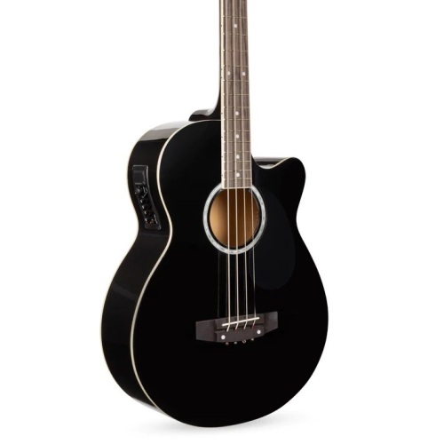 Acoustic Electric Bass Guitar w/ Equalizer, Truss Rod - Lot 5697