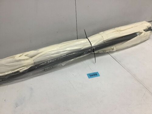 Outdoor Market Patio Umbrella w/ Push Button Tilt, Crank Lift - 7.5ft - Lot 5698