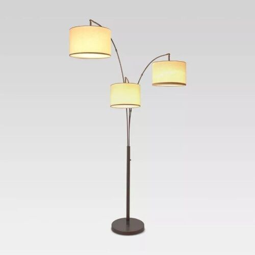 Avenal Shaded Arc Floor Lamp - Lot 119
