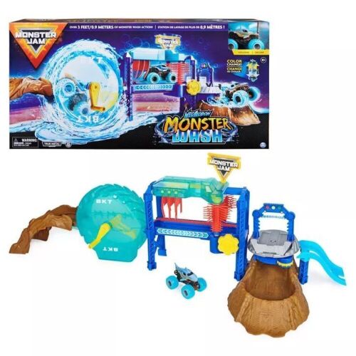 Monster Jam Megalodon Monster Wash Playset - Lot 384