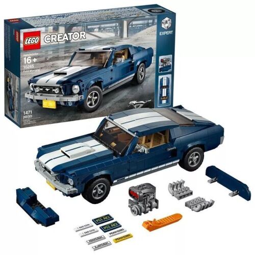 LEGO Creator Expert Ford Mustang 10265 Building Toy Set for Adults - Unknown if Complete - Lot 393