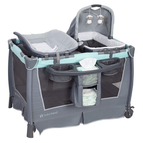 Baby Trend Retreat Nursery Center Playard with Travel Bag  - Lot 425