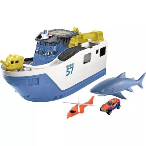 Matchbox Marine Rescue Shark Ship - Lot 434