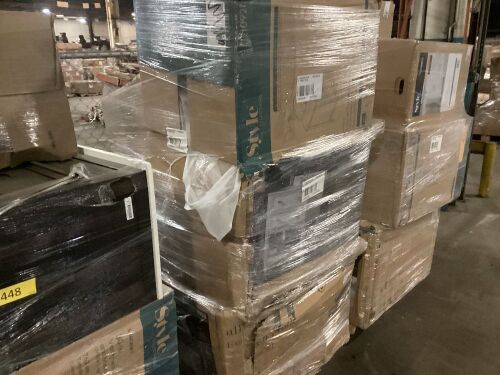 Pallet of Uninspected Bathroom Vanities - Lot 458