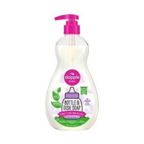 Case of (8) 16.9 fl oz Dapple Baby Bottle & Dish Soap - Sweet Lavender - Lot 479