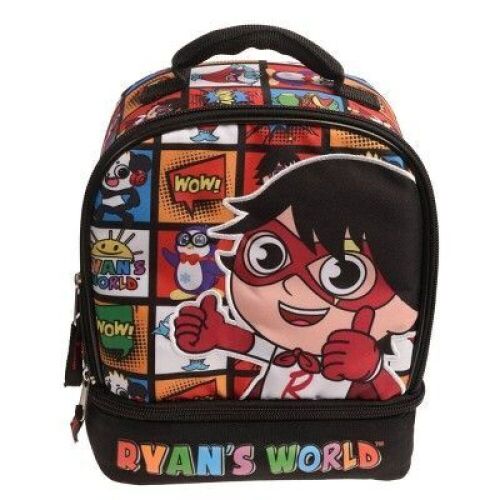 Lot of (2) Ryan's World Dual Compartment Lunch Bag - Lot 605