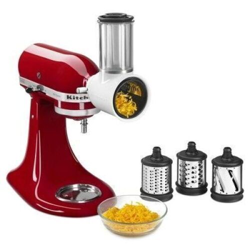 KitchenAid Fresh Prep Slicer/Shredder Attachment - White KSMVSA - Lot 635