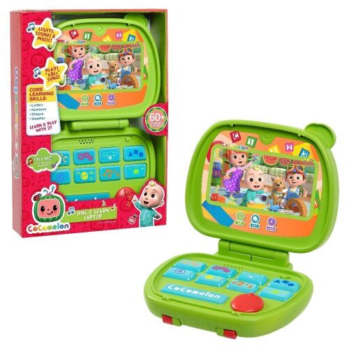 Lot of (3) Cocomelon Sing and Learn Laptop Toy - Lot 884