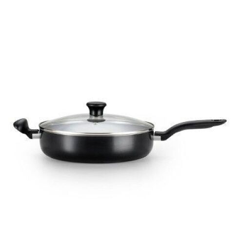 T-fal 5qt Jumbo Cooker, Nonstick, Black - Lot 1091