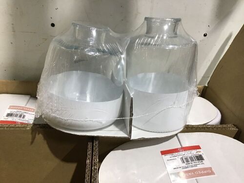 Case of (6) 2-Count Dipped Vases - Lot 390