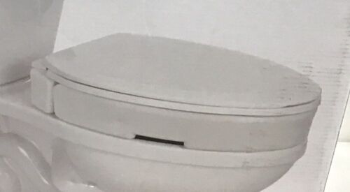 Elongated Toilet Seat Riser - Lot 853