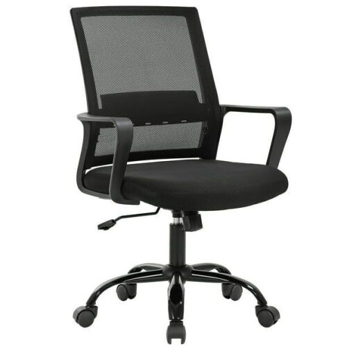 Executive Chair with Lumbar Support - Black - Lot 520