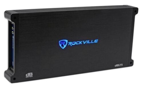 Rockville dB25 2800W Peak/700W RMS 2-Channel Car Stereo Amplifier - Lot 1107