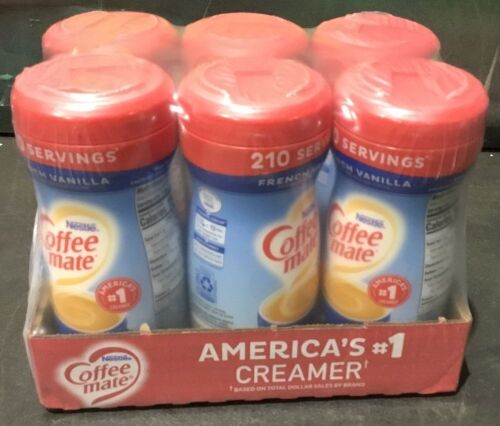 Case of (6) Coffee Mate Coffee Creamer - French Vanilla - Lot 540