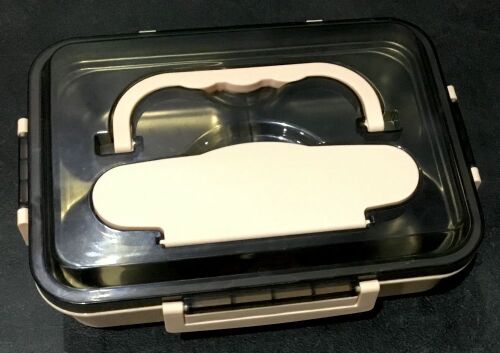 304 Stainless Steel & PP Lunch Box - Lot 1179