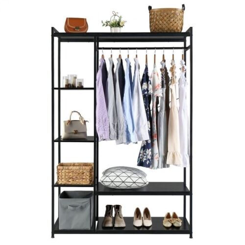 Portable 2-Tier Closet Rack - Lot 818