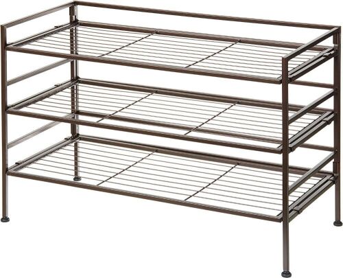 Amazon Basics 9-Pair Shoe Rack Organizer - Lot 802