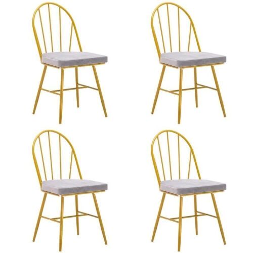 Set of (4) Upholstered Dining Chairs - Lot 503