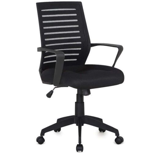 Premium Mesh Chair - Black - Lot 604