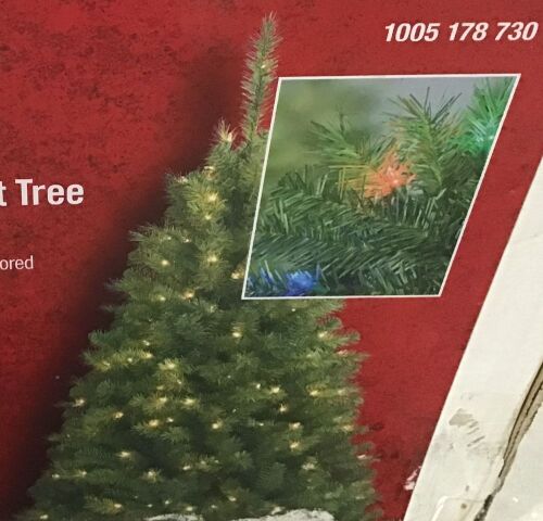 6.5' Festive Pine LED Pre-Lit Tree - Lot 613