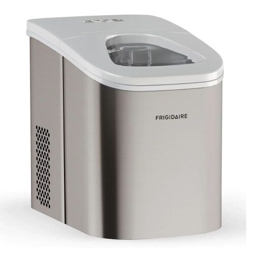 Frigidaire 26 lb. Countertop Ice Maker EFIC117-SS, Stainless Steel - Lot 217