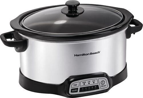 6-Quart Stainless Slow Cooker - Hamilton Beach - Lot 227