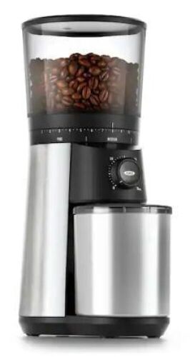 16oz Stainless Steel Conical Coffee Grinder with Adjustable Settings - Lot 299