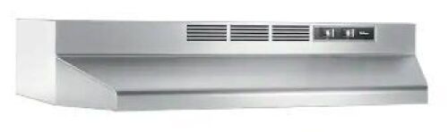 RL6200 Series 30 in. Ductless Under Cabinet Range Hood with Light in Stainless Steel - Lot 237