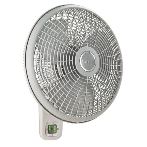 16 in 3-Speed Oscillating Wall Mount Fan with Remote Control - Lot 892