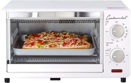 Continental Electric CE-TO101 Toaster Oven - White - Lot 191