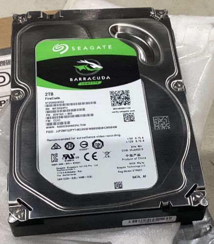Seagate Barracuda FireCuda 2TB Hard Drive - Lot 696