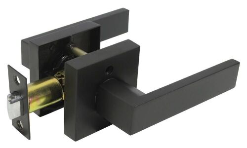 Lot of (5) European Style Door Lever - Black - Lot 1010
