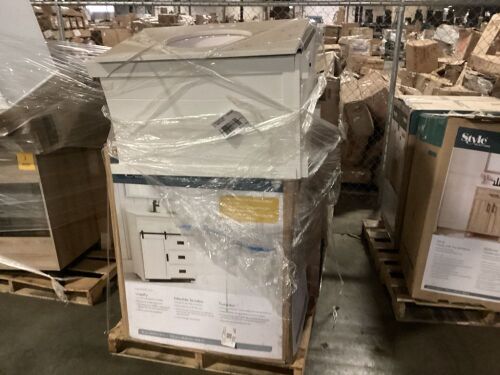 Pallet of Uninspected Bathroom Vanities - Lot 679