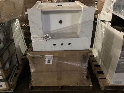 Pallet of Uninspected Bathroom Vanities - Lot 179