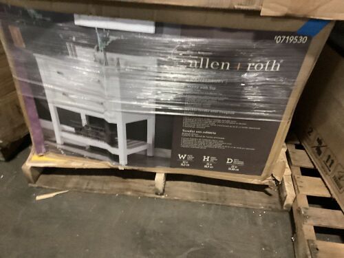 Pallet of Uninspected Bathroom Vanities - Lot 832