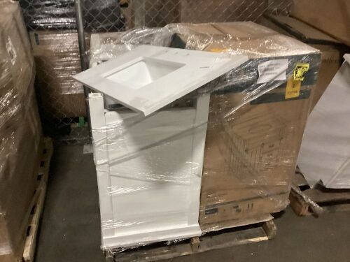 Pallet of Uninspected Bathroom Vanities - Lot 858