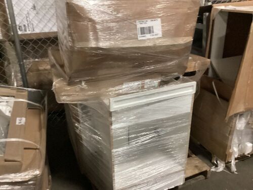 Pallet of Uninspected Bathroom Vanities - Lot 878