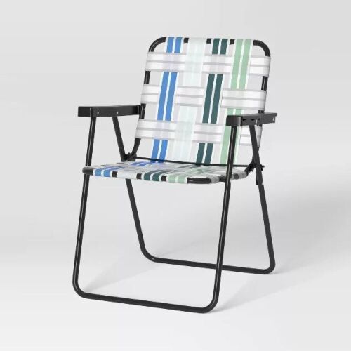 Lot of (2) Web Strap Patio Chair - Room Essentials - Lot 309